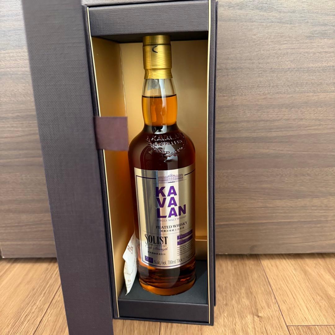 【限定品】KAVALAN ソリストピーテッド カスクストレングス