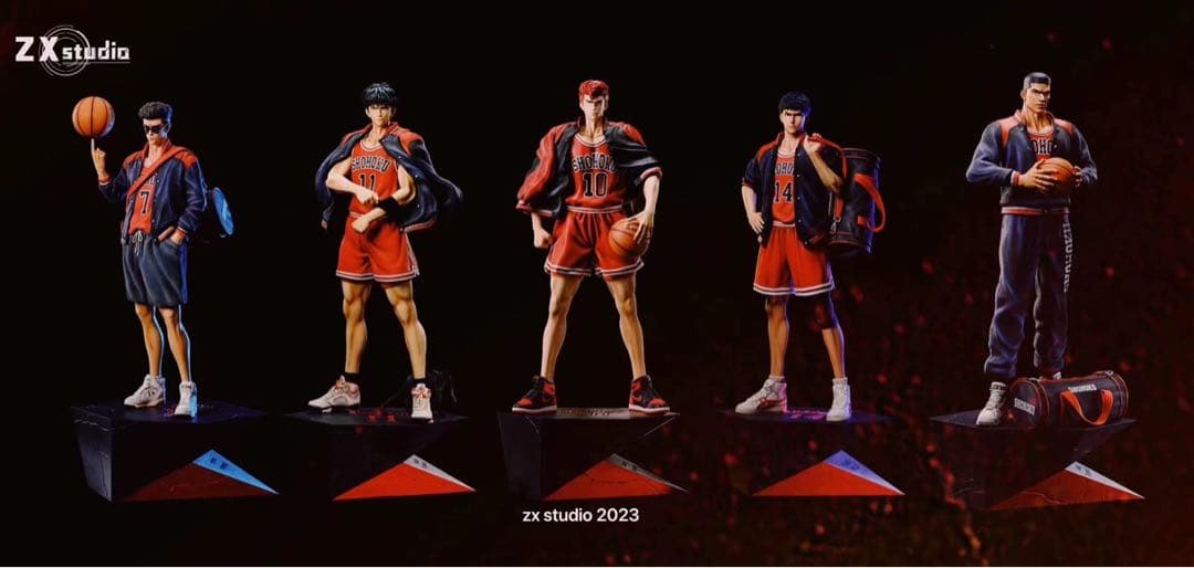 SLAMDUNK  赤木剛憲 1/6 ガレージキット ガレキ スタチュー①④