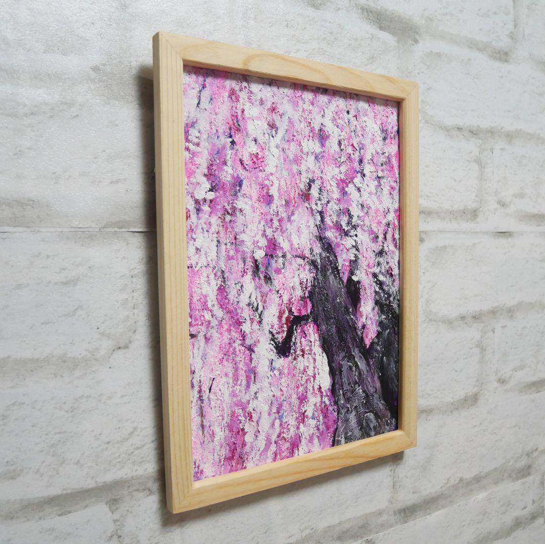 油絵 油彩 油彩画 絵 絵画【さくら】