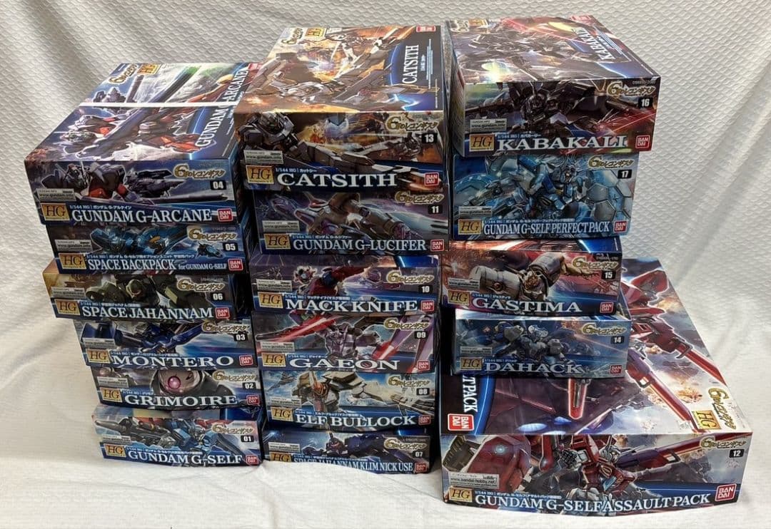 【フルコンプリート】HG ガンダム Gのレコンギスタ 17個セット ガンプラ