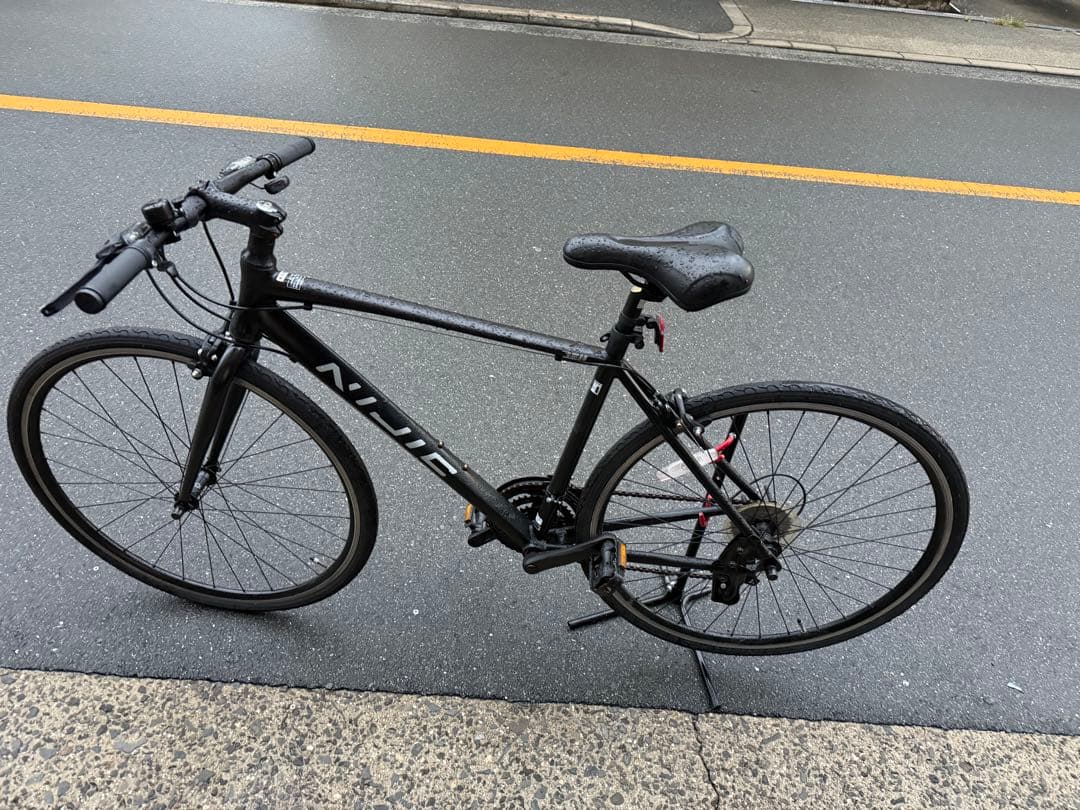 113 自転車 美品 大阪市 【引取り限定】 28インチ 変速付 クロスバイク