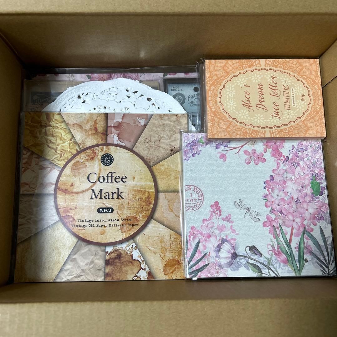 コラージュ素材 海外マステ デザインペーパー まとめ売り ⑩