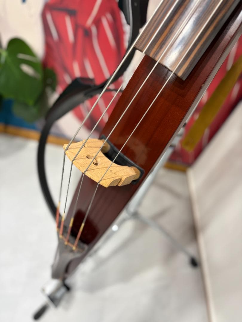 サイレントベース　YAMAHA SLB100 専用ケース+アダプター付+膝当て付