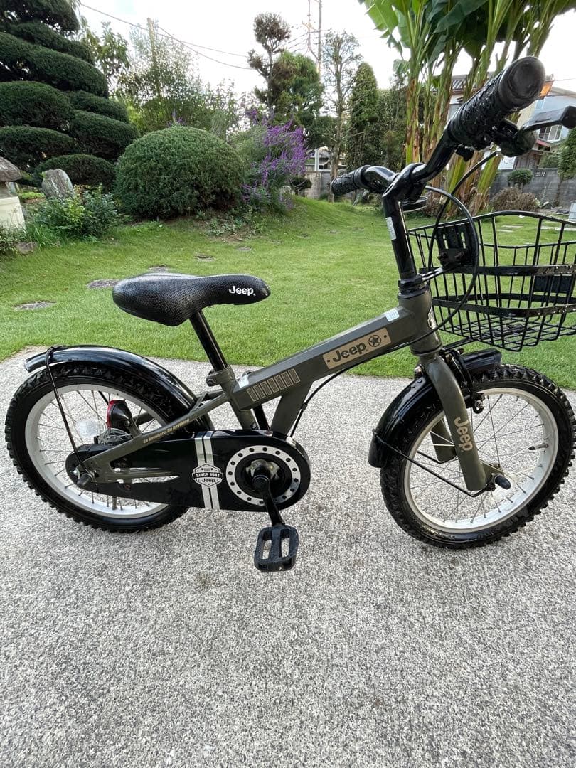 jeep 自転車　キッズ用　子供　16インチ　チャリ　ジープ