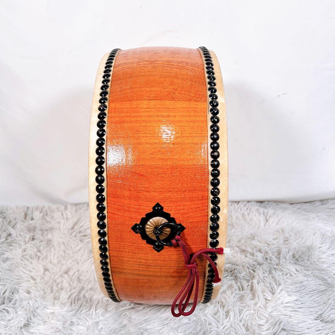 平太鼓　和太鼓 和楽器 台座　ケース付