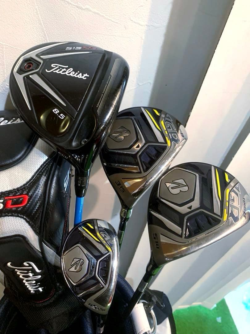 豪華　良品　ゴルフクラブ　本格セット　ブリヂストン　ツアーB JGR アディダス