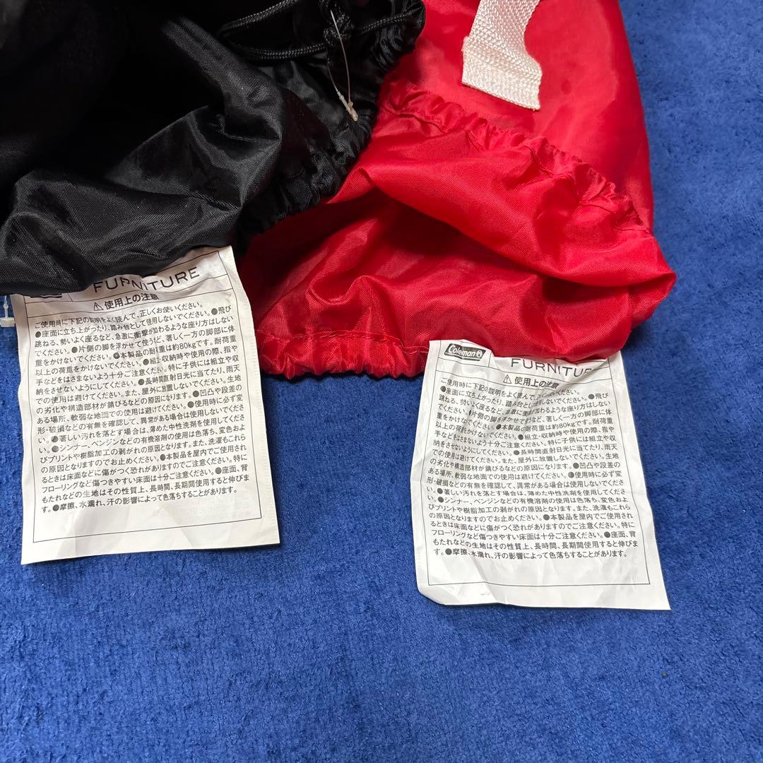 BEAMS&Coleman＊コラボチェア＊コンパクトチェア＊バンダナ柄