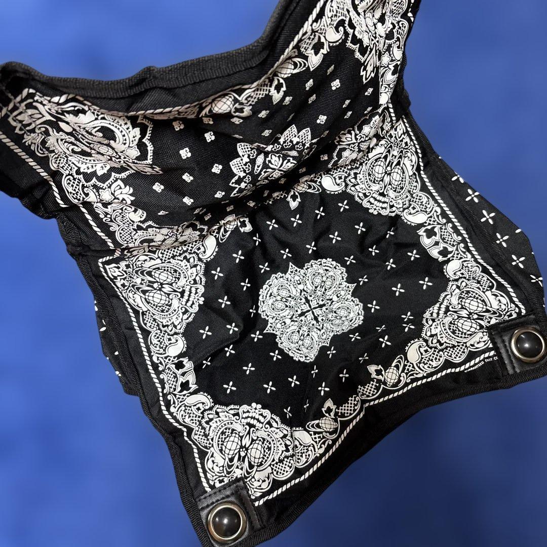 BEAMS&Coleman＊コラボチェア＊コンパクトチェア＊バンダナ柄