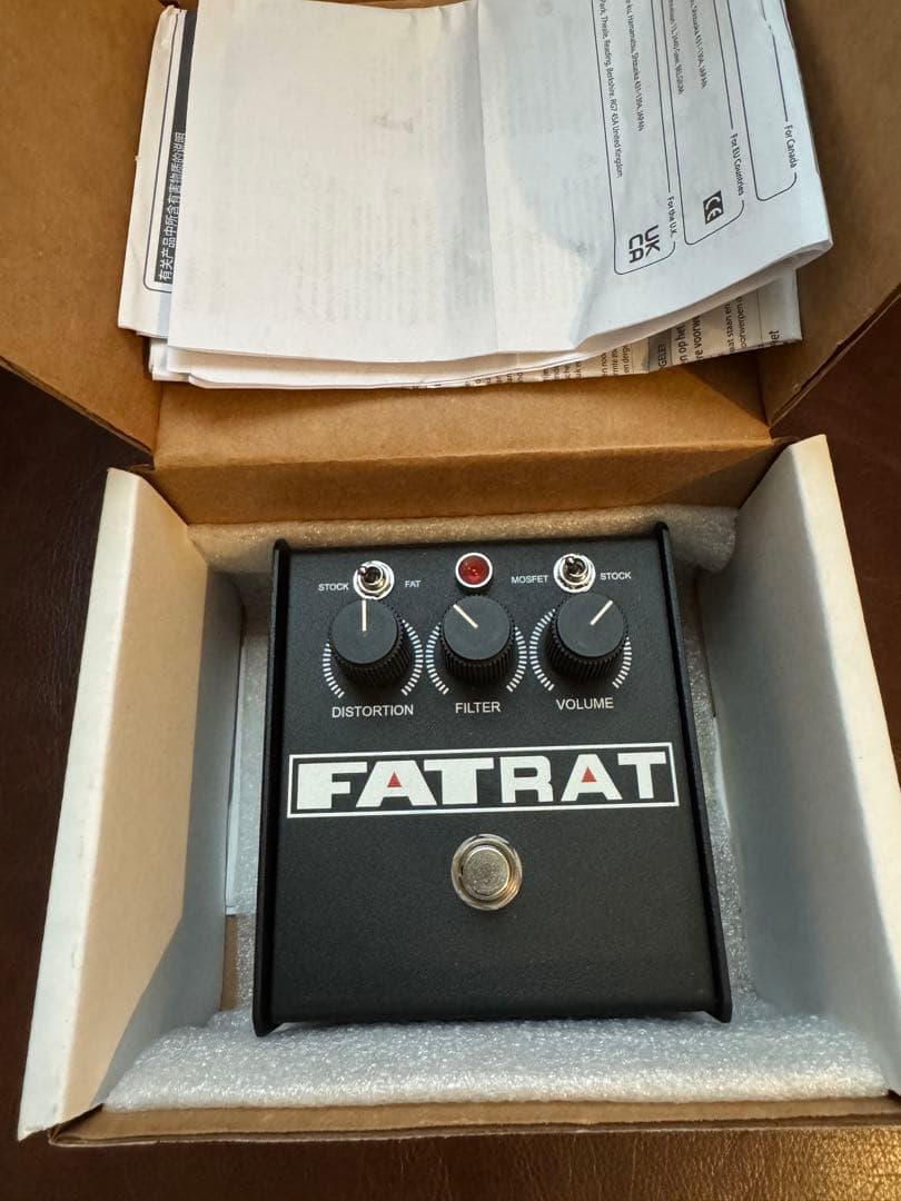 プロコ　FAT RAT ディストーション　歪み　名作　ファット　ラット