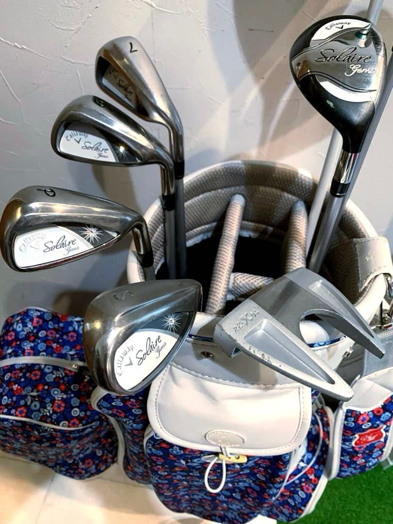 豪華　レディースゴルフクラブ セット　PING キャロウェイ　優しい