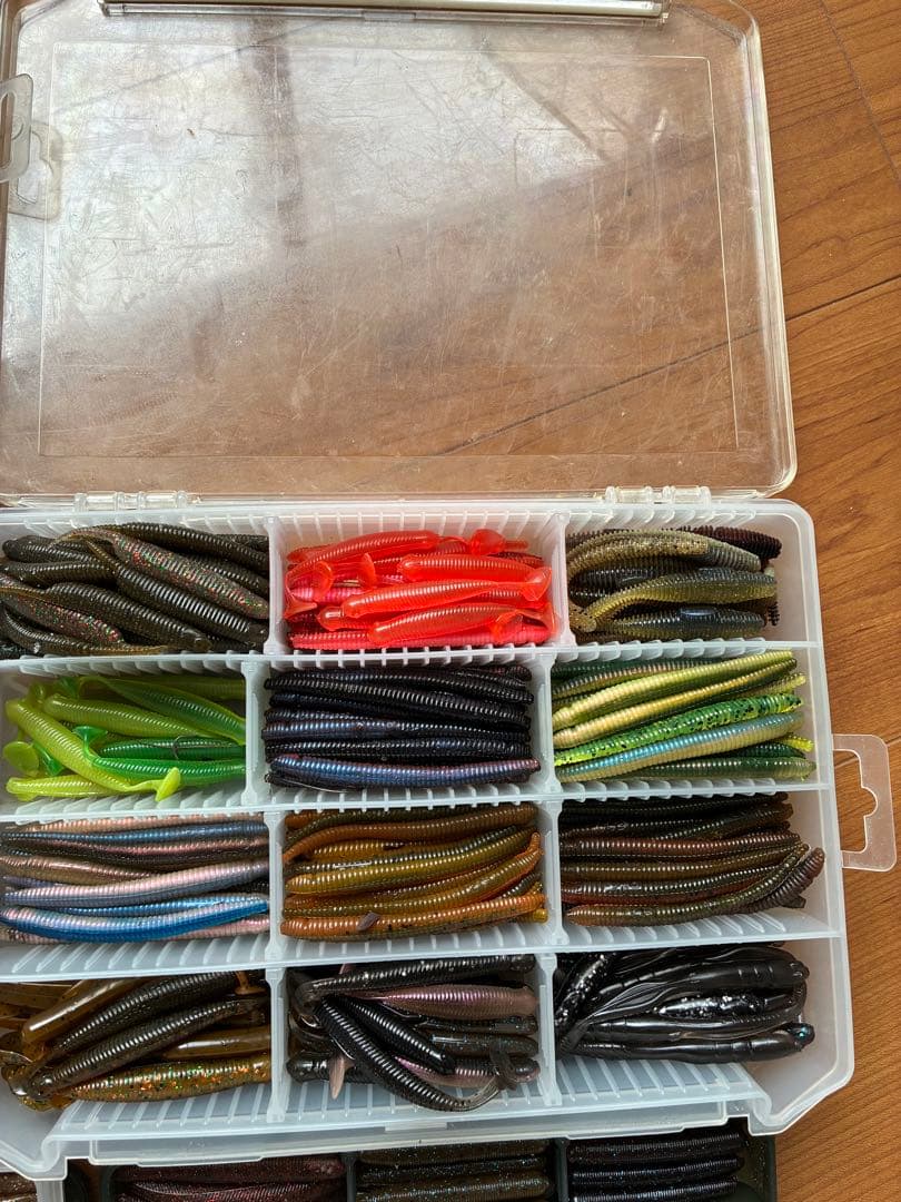 ソフトルアーワームセット 大量　バス釣り引退