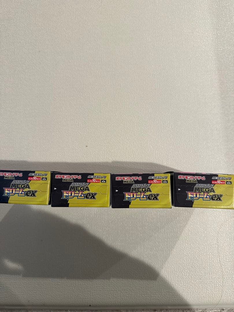 ポケモンカードメガドリームボックスシュリンク無しぺりぺり付き