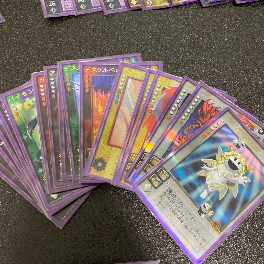 希少デビチルまとめ売り③未開封1～4弾×5パック・中古バインダー＆デッキケース他