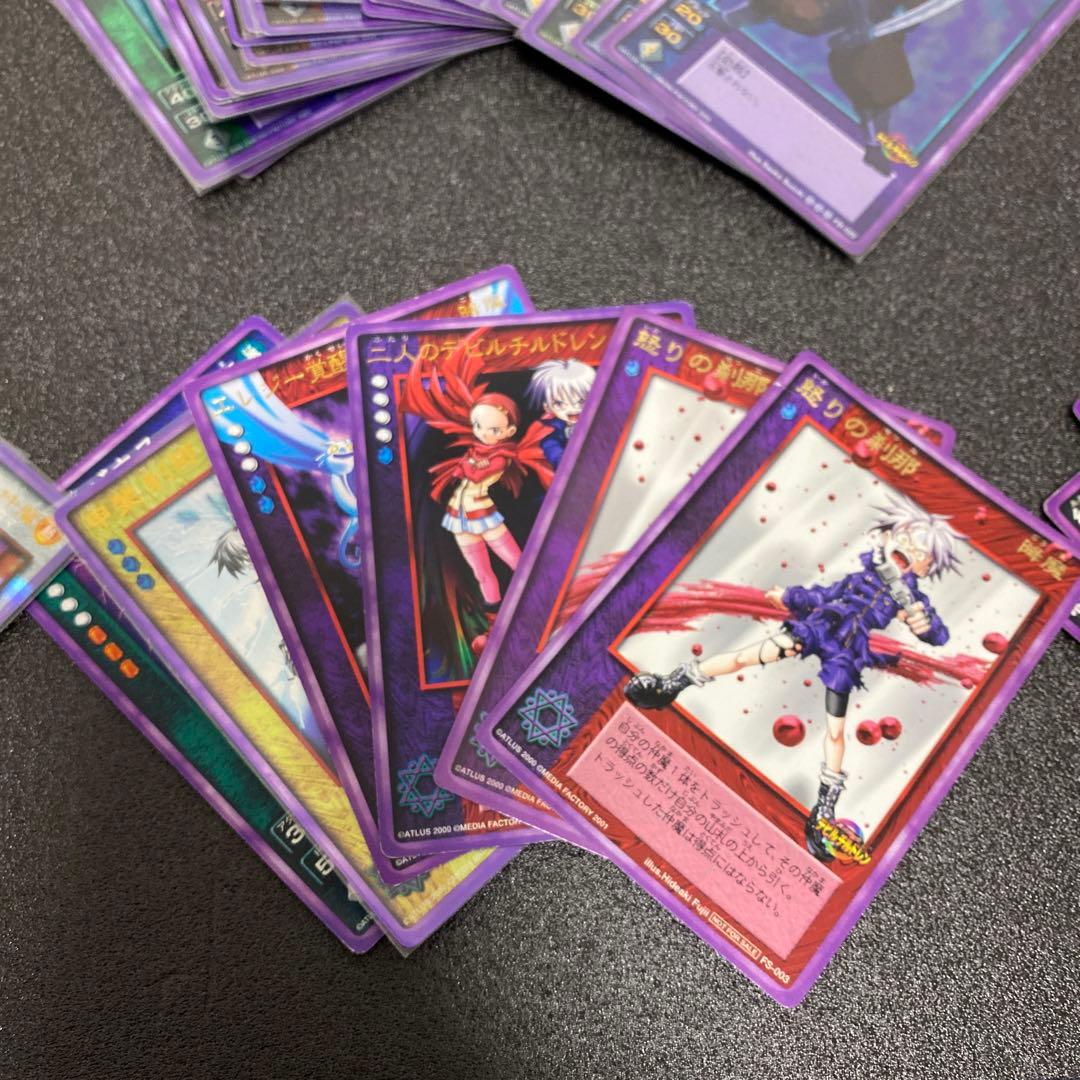 希少デビチルまとめ売り③未開封1～4弾×5パック・中古バインダー＆デッキケース他