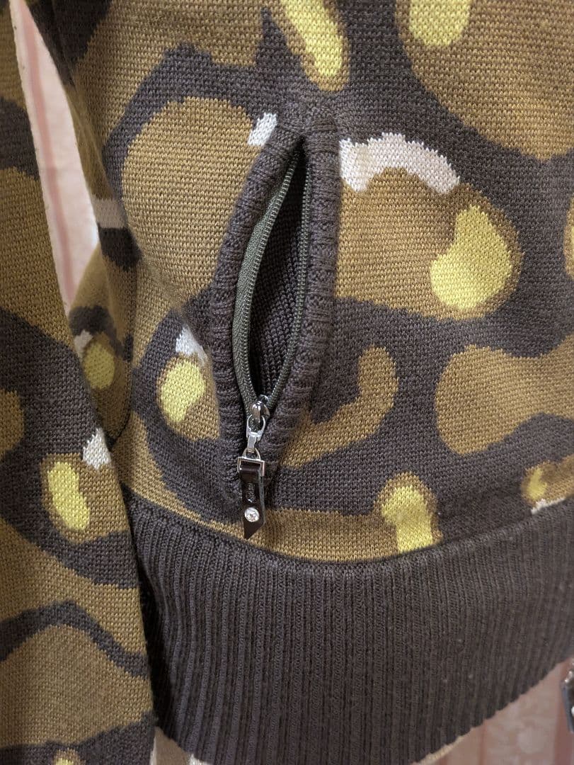 キャロウェイ、パーカー、迷彩、サイズＬ、ニット