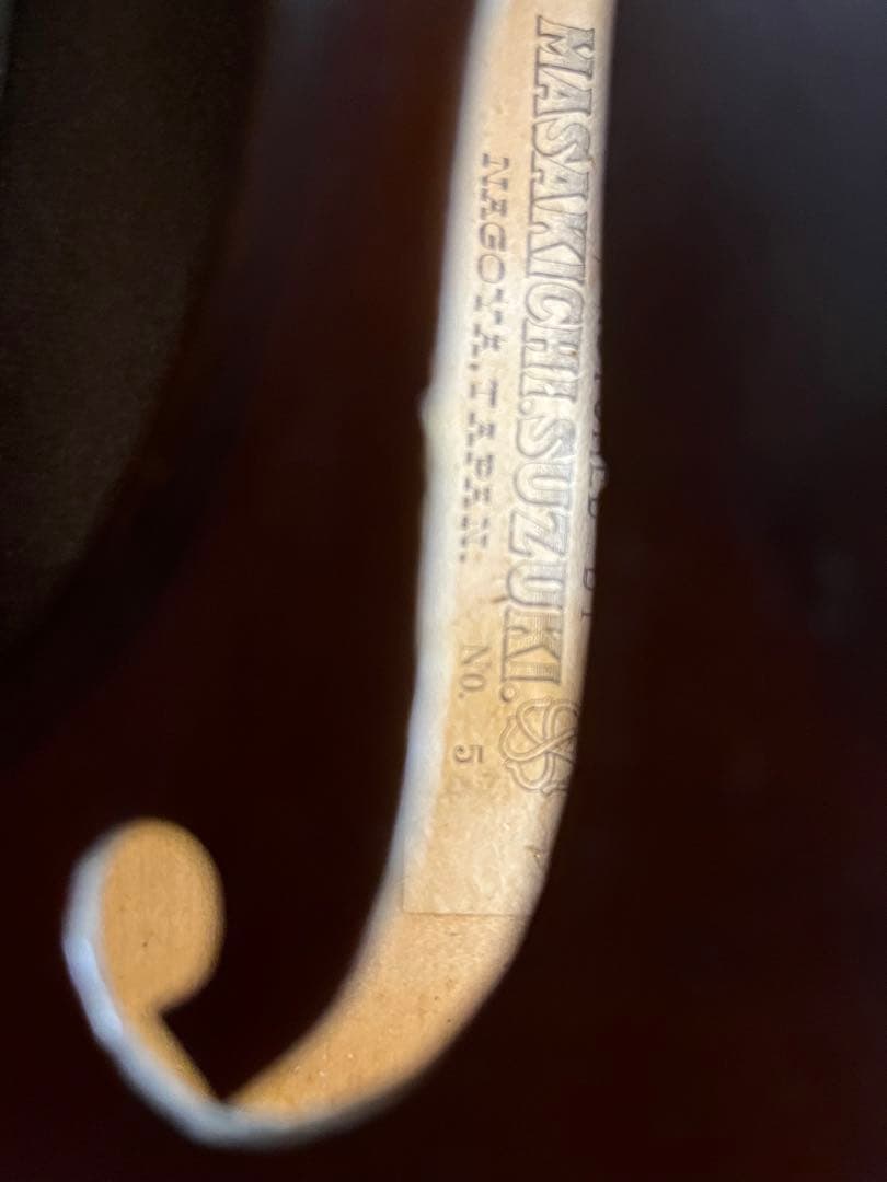 弦楽器 MASAKICCHI SUZUKI NO.5