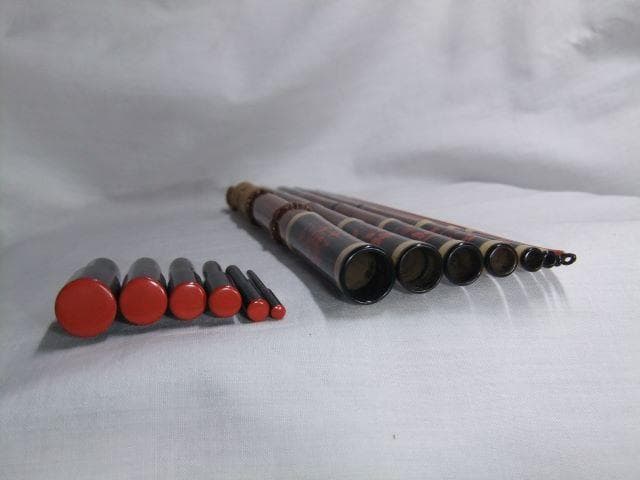 和竿　根付き古竹矢竹　タナゴ竿　118