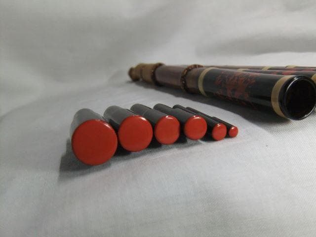 和竿　根付き古竹矢竹　タナゴ竿　118