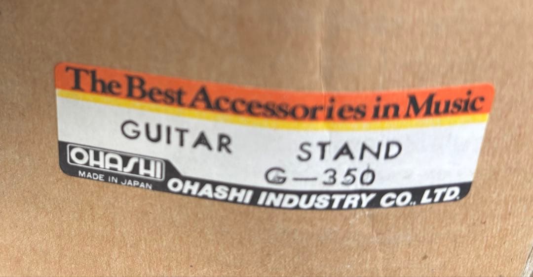 末使用*ОНАЛНІギタースタンド金属製 三脚式