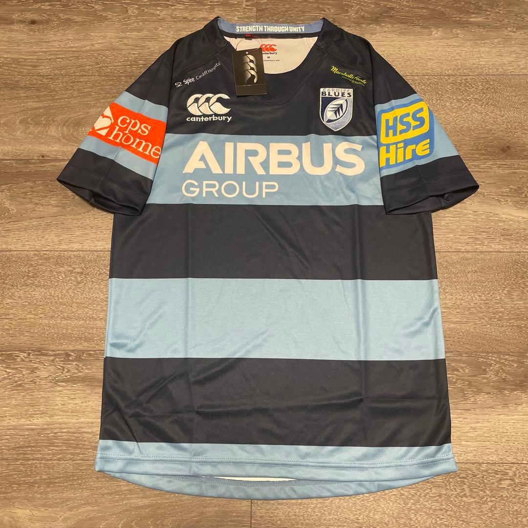 デッドストック canterbury CARDIFF BLUES Jersey1