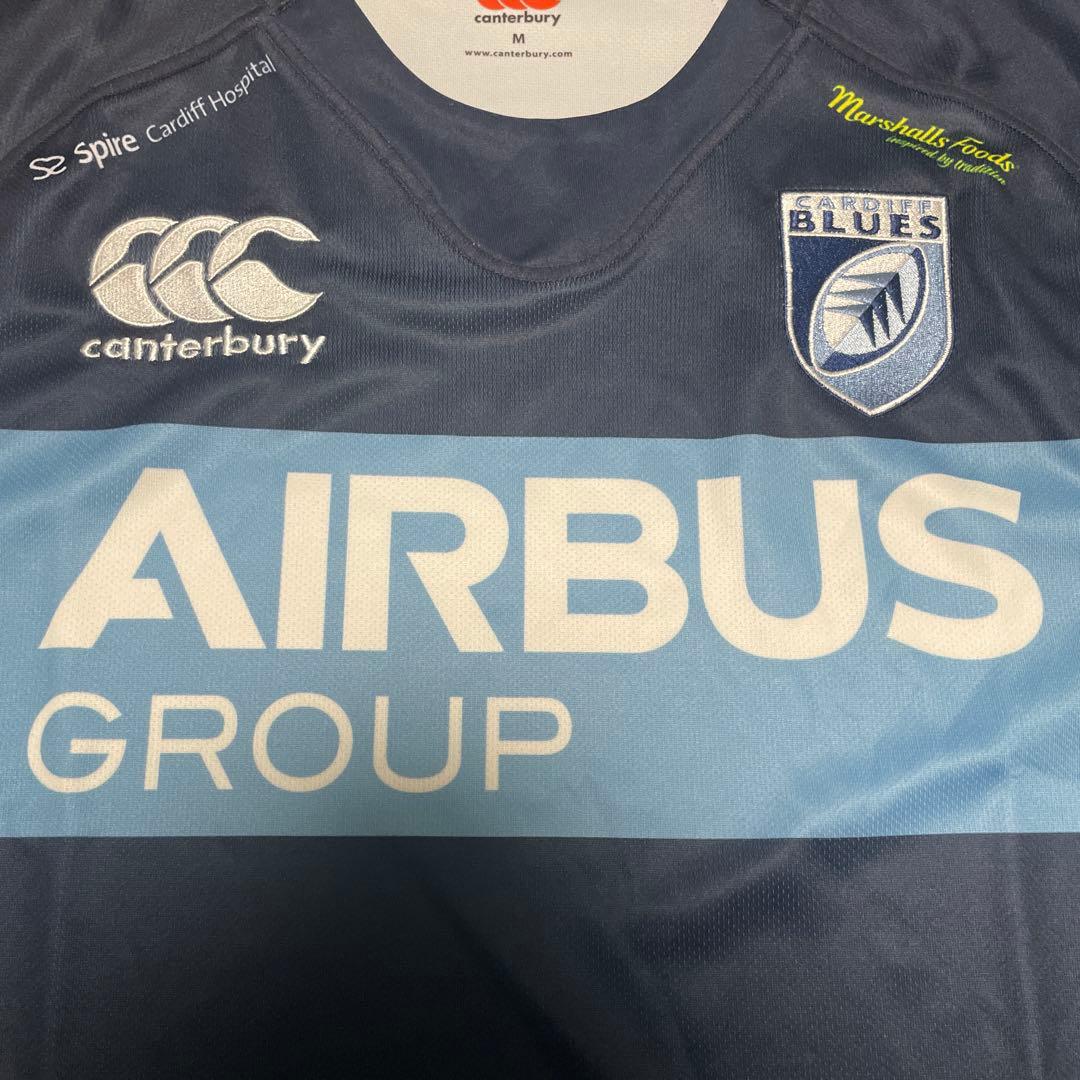 デッドストック canterbury CARDIFF BLUES Jersey1
