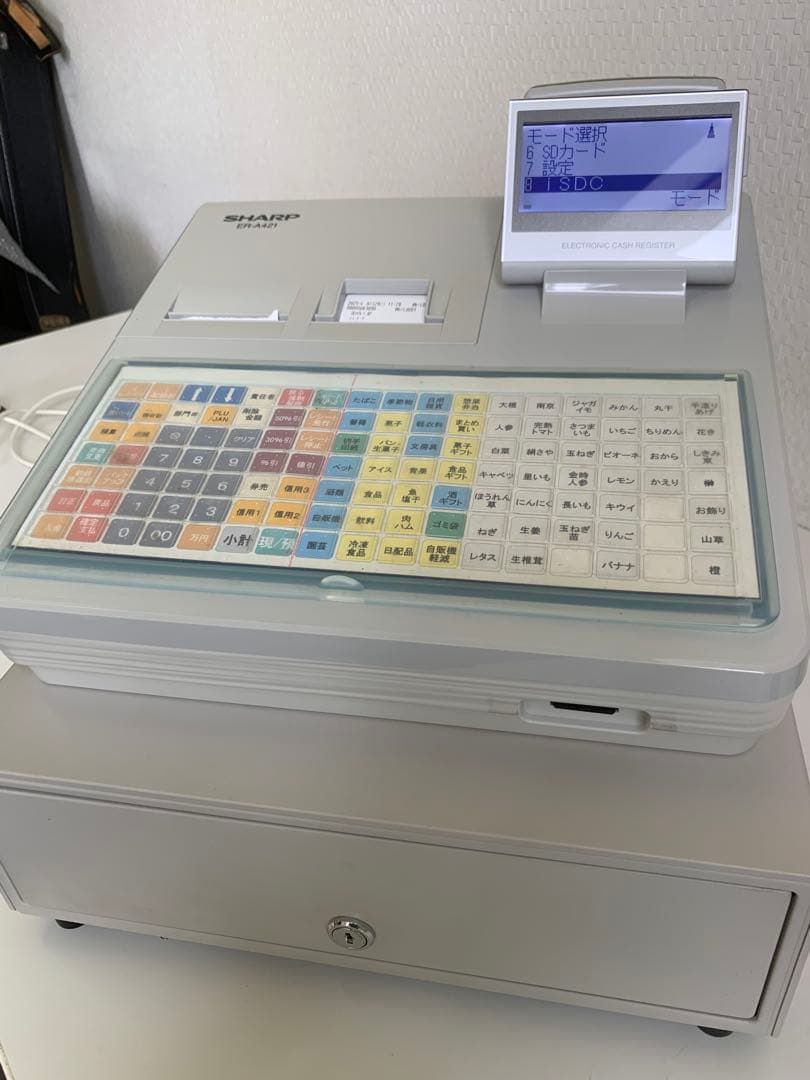 インボイス対応 シャープ レジスター 最上位モデル ER-A421