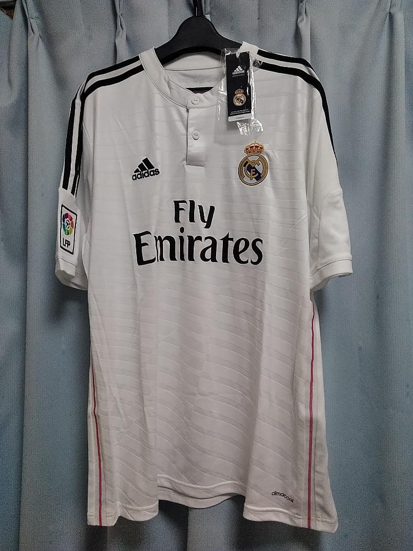 レアルマドリード 14 15 ホームユニフォーム L 2XO 新品未使用タグ付き
