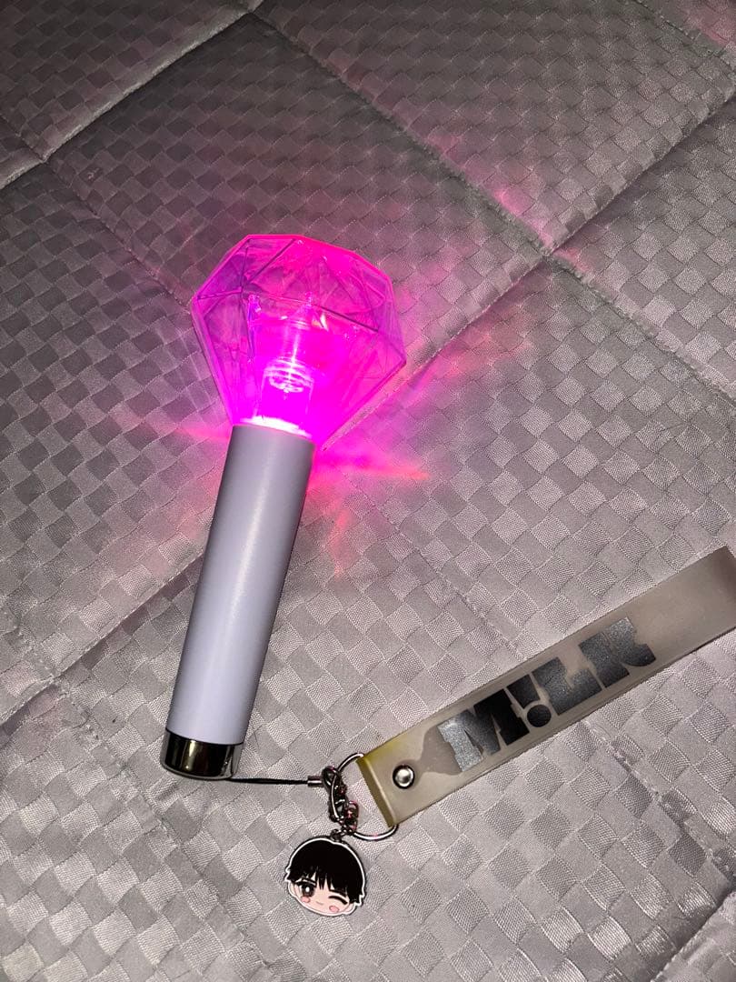 M!LK ペンライト ミルクラスタル2 山中柔太朗 ペンラストラップ付き