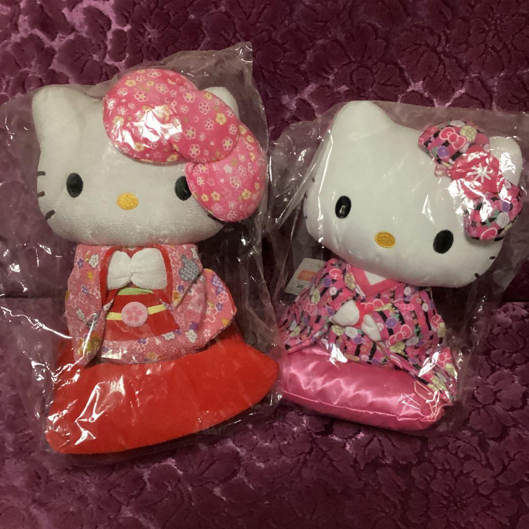 ❤️SALE❤️ お着物を着た和柄　キティーちゃん　　レア美品　　❤️