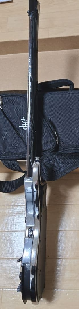 Alp AD-80 エレキギター ブラック 折り畳み可能コンパクトギター