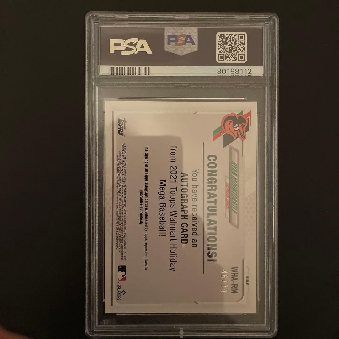 mountcastle rc autograph 70シリ topps サイン