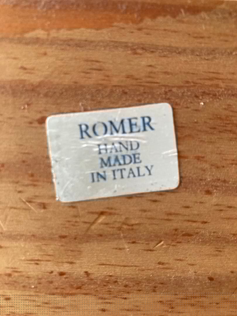 【希少】Vintage70-80'sイタリア木彫り人形「ROMER」長髯ドクター