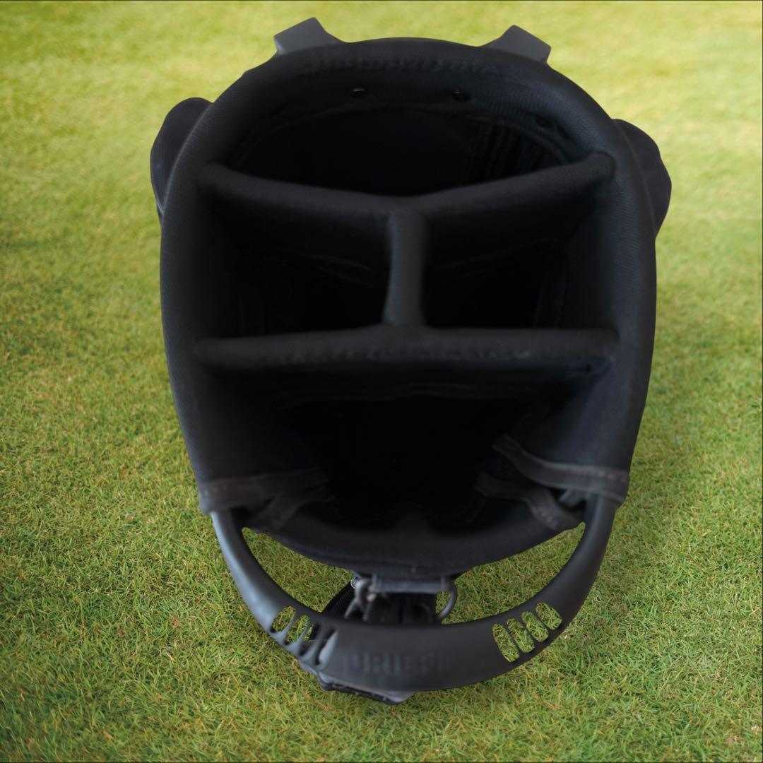 ツアーADコラボ　ブリーフィング CR-10 キャディ バッグ 黒　限定完売品