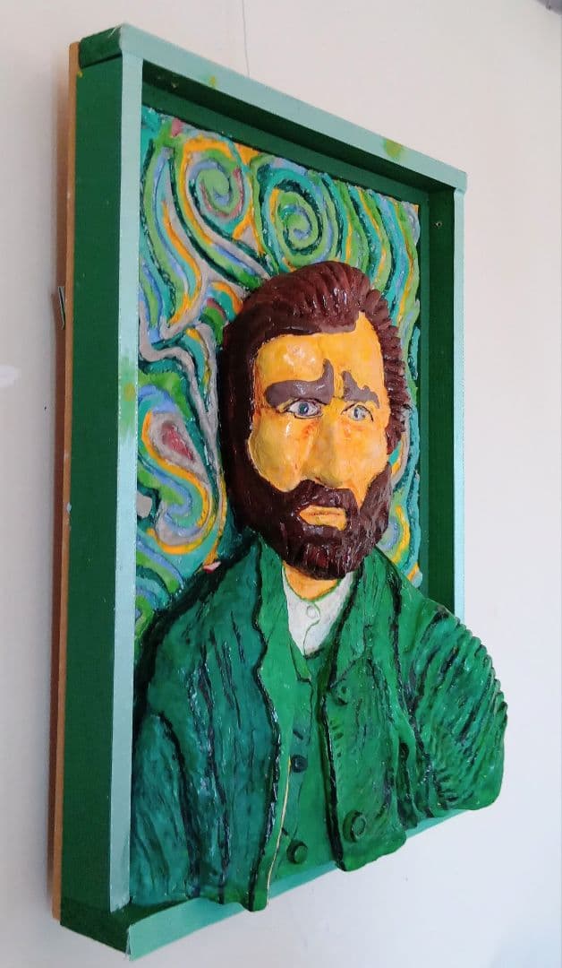 「ゴッホの自画像」（未来絵画）