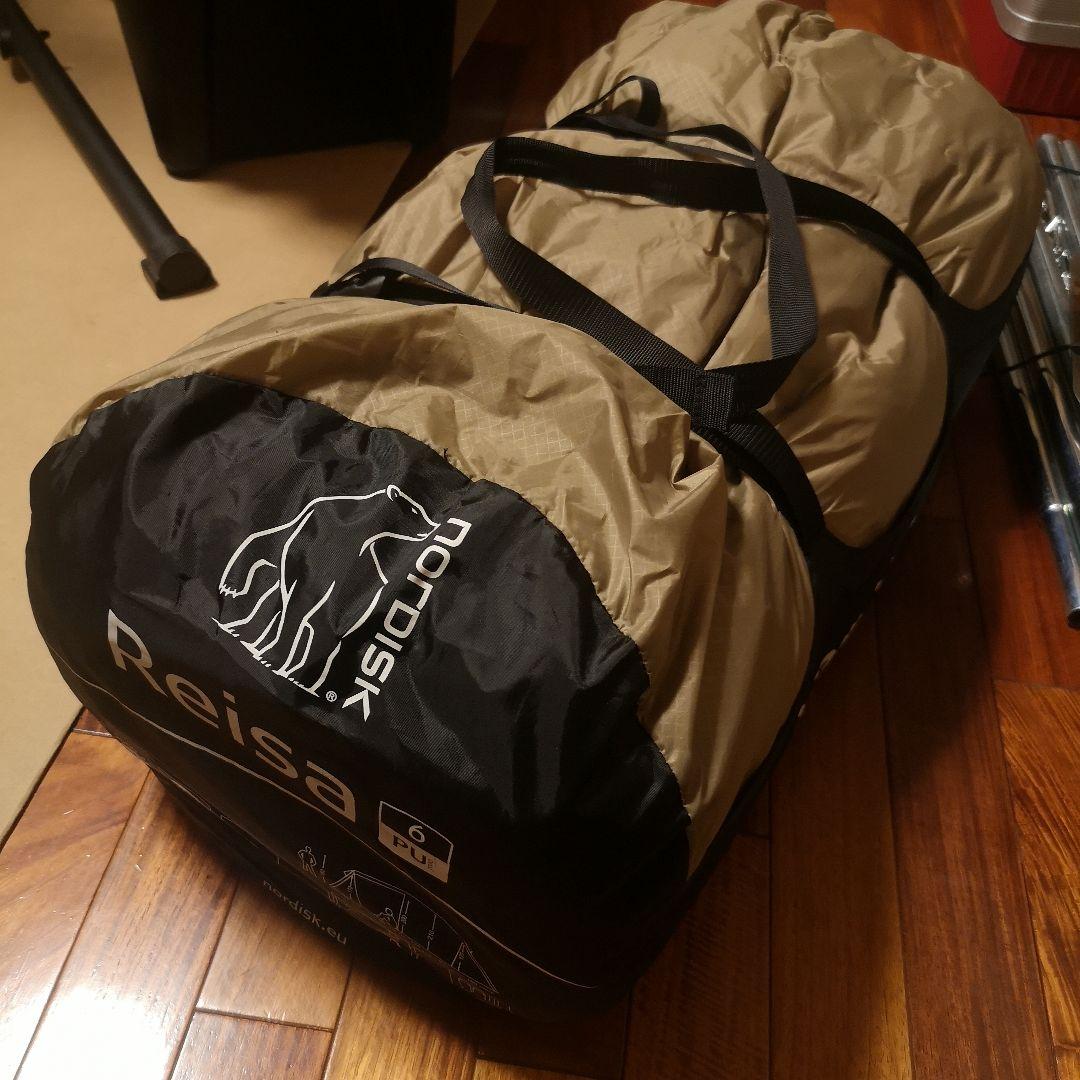 美品 ノルディスク レイサ6 テント 一式 ベージュ 日本限定色