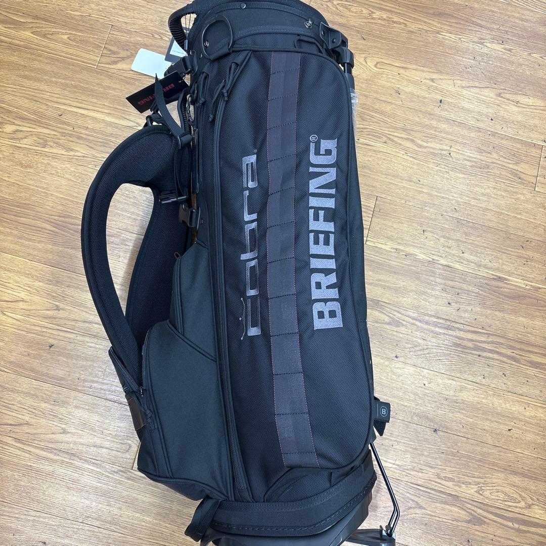 BRIEFING ブラック キャディバッグ
