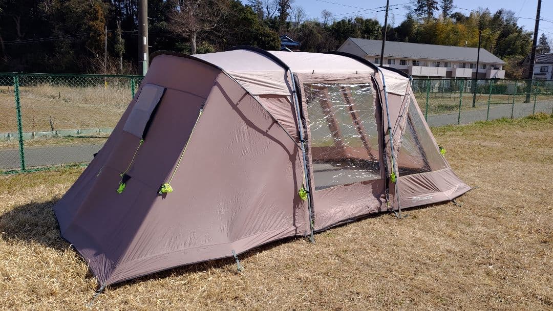 透明窓テント トンネルテント 中古 Outwell Carolina M