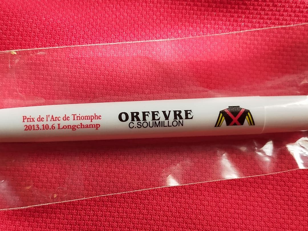 ①◆　競馬　JRA　◆　オルフェーヴル　◆　凱旋門賞　◆ストラップ　ボールペン◆