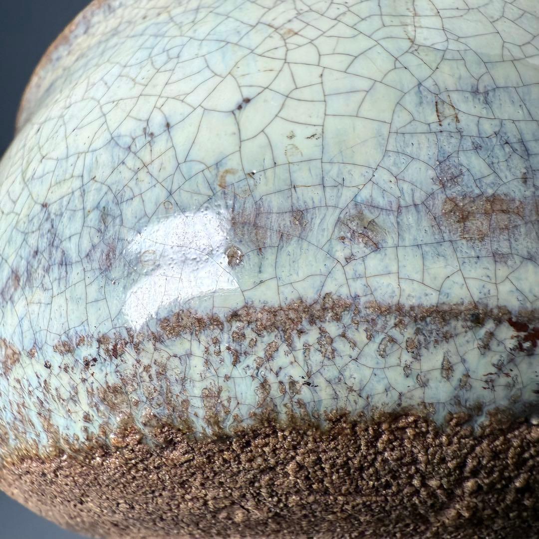 古唐津　班唐津茶碗　共箱　時代物　裏千家　表千家　蒐集家旧蔵品