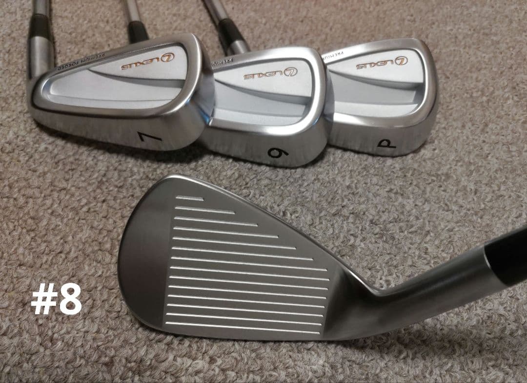 超美品 三浦技研 レクサスアイアン プレミアムフォージド4本セット