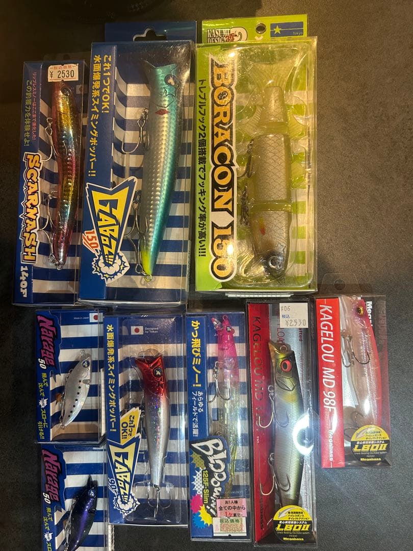 シーバス　 KAGELOU Blue Blueルアー　まとめ売り