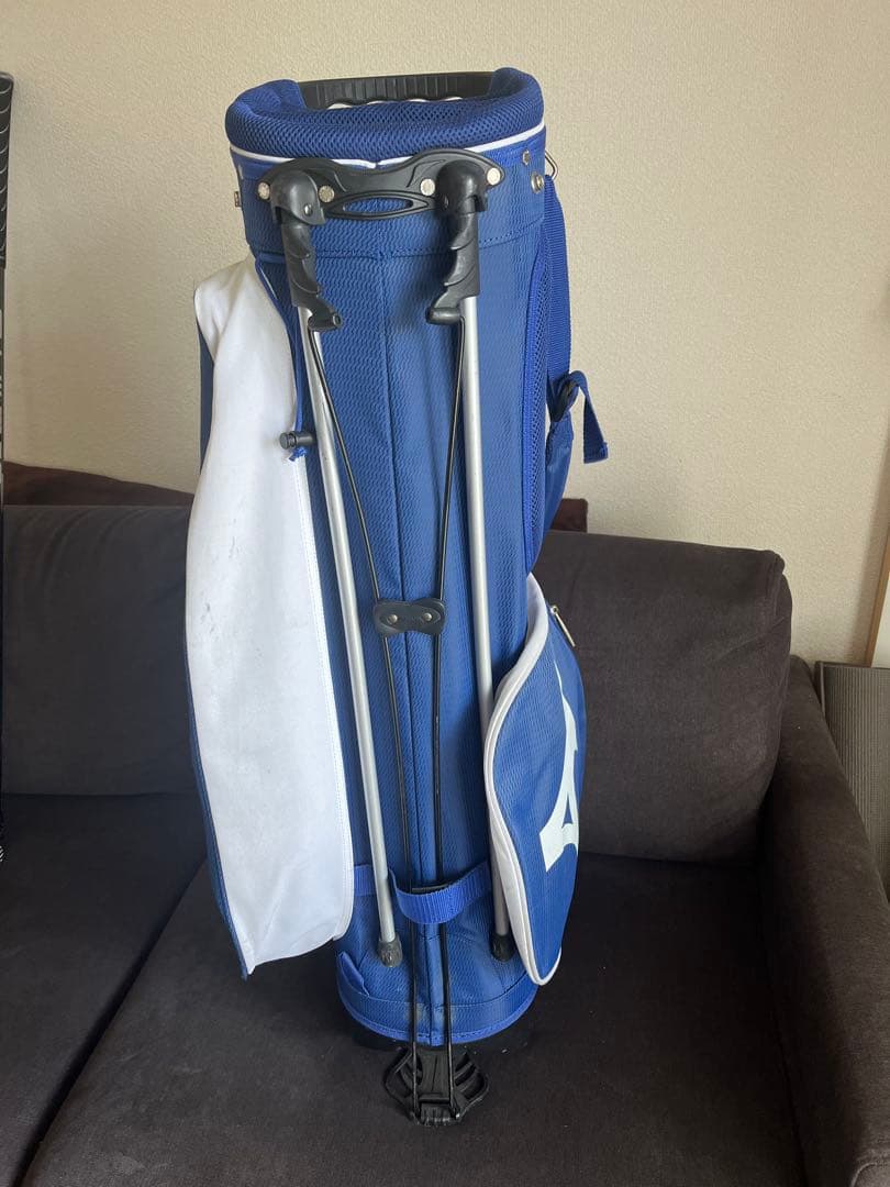 ミズノ　プロモデル　ゴルフバッグ　軽量　スタンド