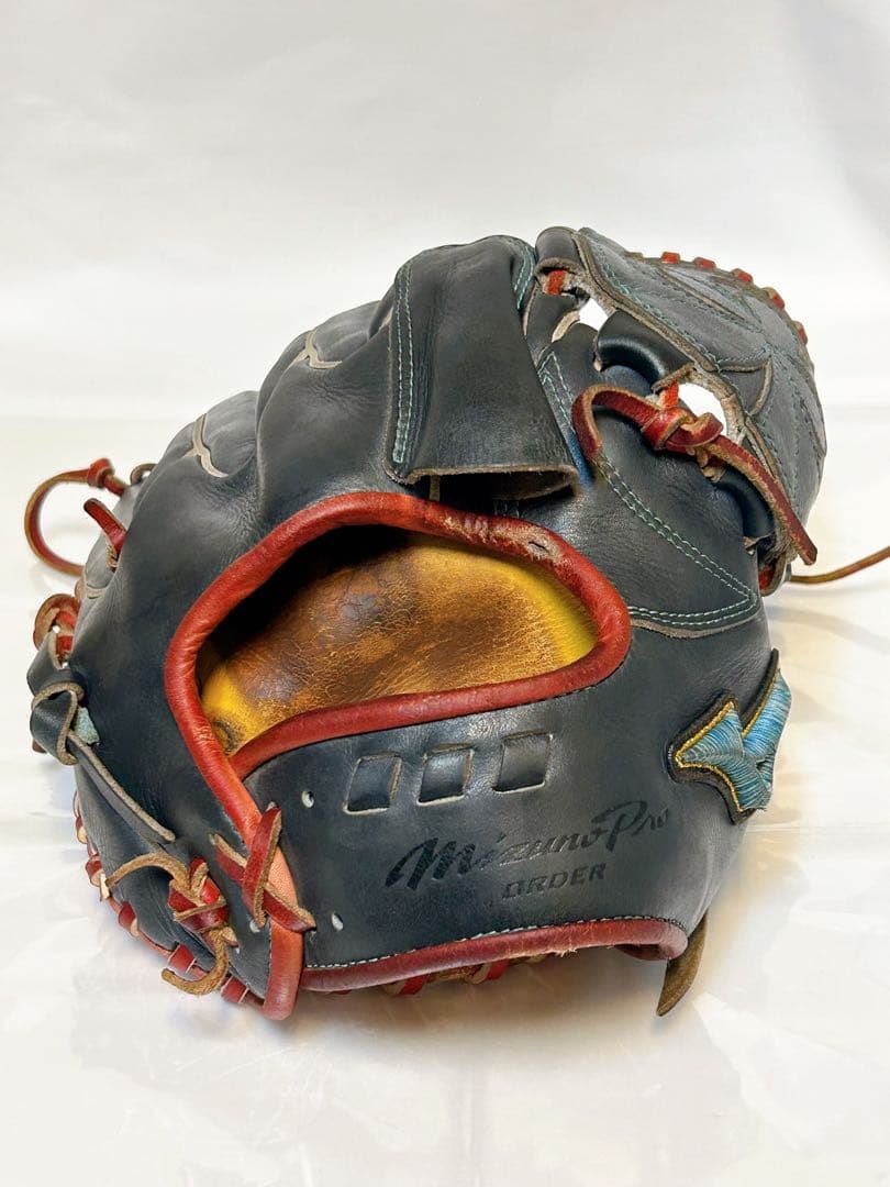 ★超希少‼︎★ミズノプロ オーダー品 ダイバーシティブルー 軟式 ピッチャー用