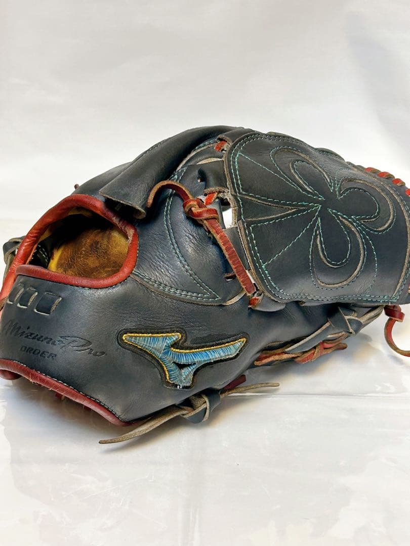 ★超希少‼︎★ミズノプロ オーダー品 ダイバーシティブルー 軟式 ピッチャー用