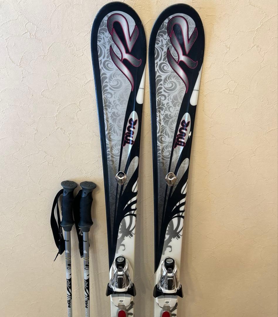 ◾️カービングスキーセット　板149㎝　ブーツ24.5㎝　女性用　レディース用