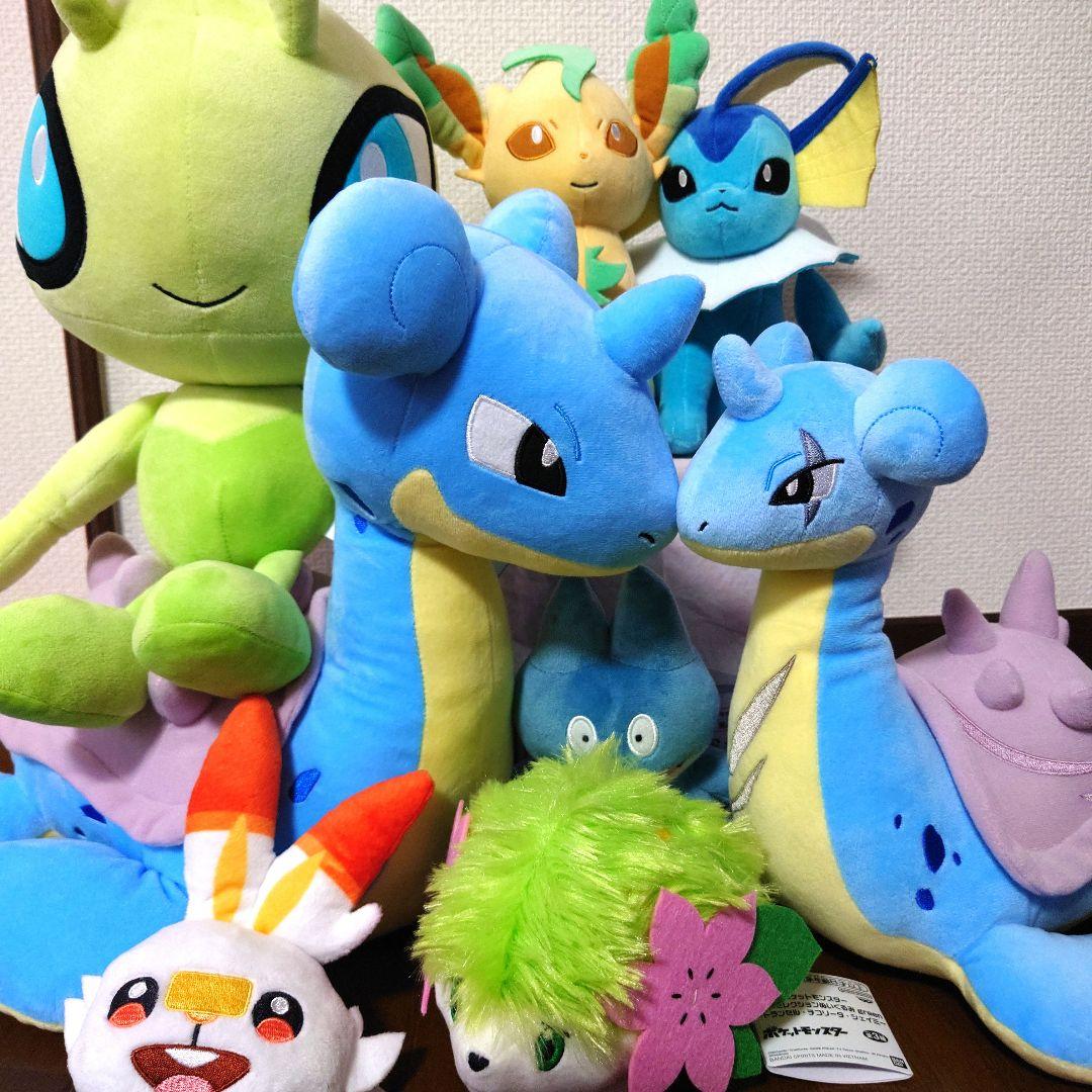 【値引きセール】ポケモン ぬいぐるみ 大人気 ラプラス　セレビィ　ゴンベ
