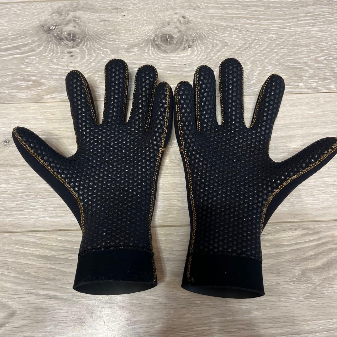 マジック２mm ハイブリッドグローブ ５本指（M）