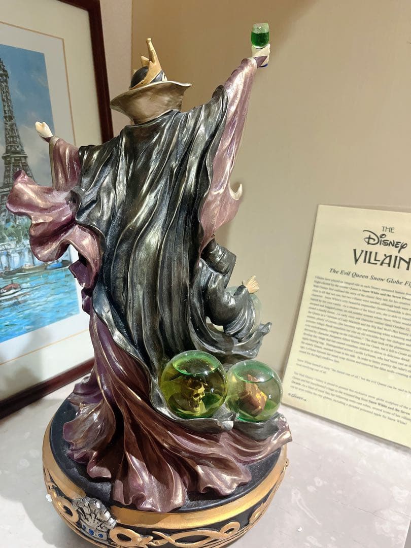 【希少・限定】ディズニーギャラリー＊Evil Queen スノーグローブ＊白雪姫