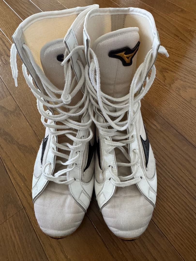 Mizuno ボクシングシューズ フィニッシャー　ホワイト/ブラック