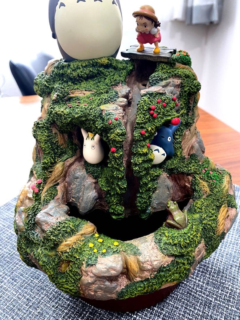 ☆超希少・レア☆となりのトトロ ウォーターガーデン「メイとトトロの川遊び」